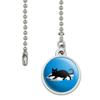 GRAPHICS & MORE Black Cat Lying on Papers Ceiling Fan and Light Pull Chain view 2