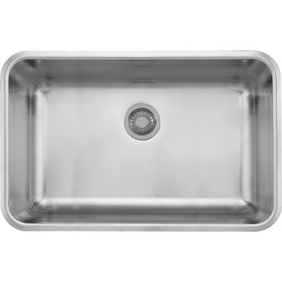 Franke GDX11028 Grande 17-Inch x 28-Inch Single Bowl Undermount Kitchen Sink