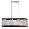 Nuvo Lighting 60/6455 Restoration Four Light Island Pendant from Pratt Collection in Two-Tone Finish, 38.75 inches view 1