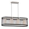 Nuvo Lighting 60/6455 Restoration Four Light Island Pendant from Pratt Collection in Two-Tone Finish, 38.75 inches view 2
