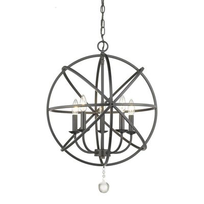 Z-Lite 5 Light Chandelier 458-20MB