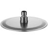 Wovier 12" Rainfall Shower Head Brushed Nickel Finish Stainless Steel Shower Round Ultra Thin view 2