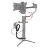 FMJ Handheld Gimbal Adapter for Mounting Monitors, Microphones, and Accessories. Compatible with DJI Ronin-S, Zhiyun Crane 2, Crane Plus, V2, Crane M, Moza Air & Many More -A Mini Dual Grip (Black) view 3