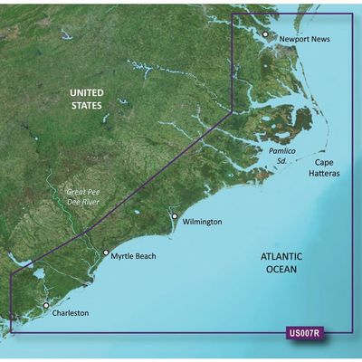 Garmin Bluechart G2 Vision - Norfolk to Charleston