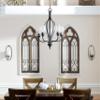 Quorum 6127-5-86 Transitional Five Light Chandelier from Jardin Collection in Bronze/Dark Finish, view 2