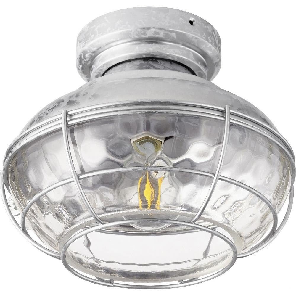 Quorum 1974-9 Restoration LED Fan Light Kit from Windmill Collection in Pewter, Nickel, Silver Finish,