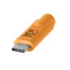 TetherPro USB-C to USB-C, 5Gbps Gen 1, 15' (4.6m), High-Visibility Orange view 3