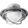 Quorum 1904-9 Restoration LED Fan Light Kit from Windmill Collection in Pewter, Nickel, Silver Finish, view 2