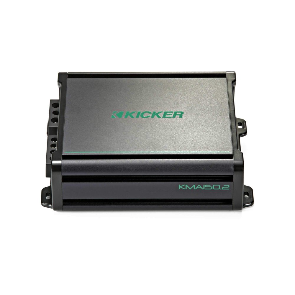Kicker KMA150.2 2x60 Watt 2-Channel Weather-Resistant Full-Range Amplifier