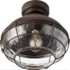 Quorum 1975-86 Restoration LED Fan Light Kit from Windmill Collection in Bronze/Dark Finish, view 1