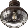 Quorum 1975-86 Restoration LED Fan Light Kit from Windmill Collection in Bronze/Dark Finish, view 2