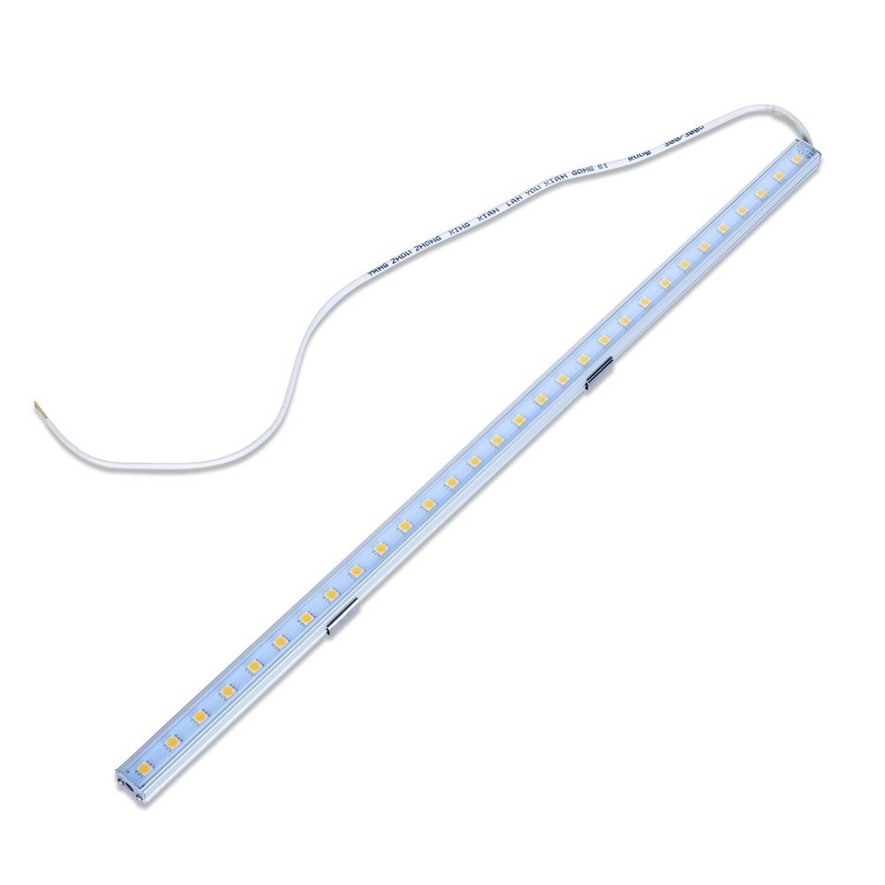 DC 12 Volt - 24 Volt 30x 5050 LED 20" Light Bar Lamp Tube Work Bench Station Light Rigid Aluminum Sink Strip Stripe Under Counter Cabinet Solar Marine 12V-24V Linear Garden Path Landscape Lighting