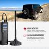 Cobra HHRT50 Road Trip CB Radio - 2-Way Handheld Emergency Radio with Access to Full 40 Channels & NOAA Alerts, Rooftop Magnet Mount Antenna and Omni-Directional Microphone, Black, 6.3" x 2" x 1.75" view 4