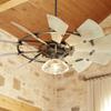 Quorum 195210-86 Restoration 52``Patio Fan from Windmill Collection in Bronze/Dark Finish, view 4