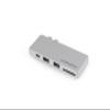 LandingZone USB Type-C Hub for MacBook Pro and MacBook Air Models A1706/A1707/A1708/A1989/A1990/A1932/A2141/A2159/A2251/A2289 Released 2016 to 2020 (Silver) view 1