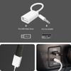 Oxsubor AUX to USB Adapter, 3.5mm Male Audio Jack to USB 2.0 Female Converter Cable, 2-Pack  Only for Car AUX-in with MP3 Decoder, Not for Headphones, Speakers, Computers, or MP3 Players view 4