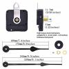 Hicarer High Torque Clock Movement with 9.1" Long Hand, 20 mm Shaft view 2