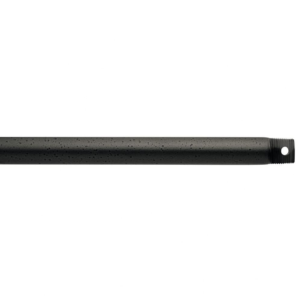 Kichler 360004AVI Transitional Fan Down Rod 48 Inch from Accessory Collection in Bronze/Dark Finish, 48.00 inches, Anvil Iron