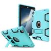 AICase for iPad 2 Case, iPad 3/iPad 4 Case, Kickstand Shockproof Heavy Duty High Impact Resistant Rugged Hybrid Three Layer Full Body Protection with Stylus for iPad 2/3/4(Light Green/Black) view 1