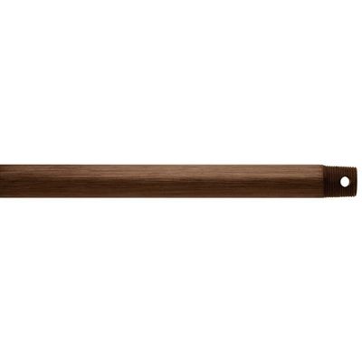 Kichler 360006WN Transitional Fan Down Rod 72 Inch from Accessory Collection in Brass-Polished/Cast Finish, 72.00 inches, Walnut