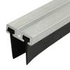 Mortised Door Sweep with Double Silicone Lip in Mill Aluminum (7183MA), SMS #6 x 1/2'' supplied (36'' L x .75'' W x .75'' H) view 1