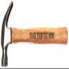 Customized Gift Any Text Custom Words Personalized Message Engraved Wood Handle Steel Hammer view 1