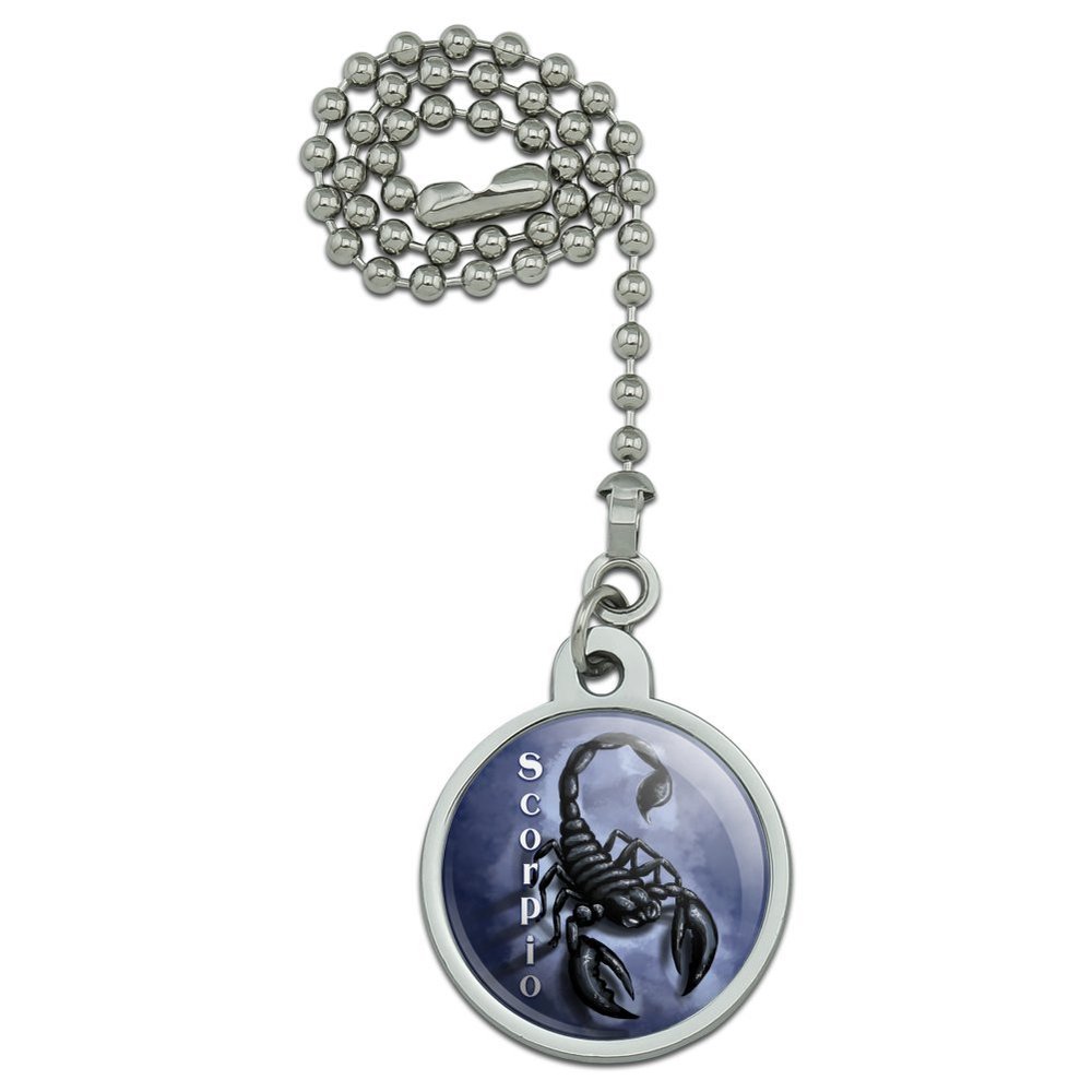 GRAPHICS & MORE Scorpio Zodiac Horoscope Ceiling Fan and Light Pull Chain