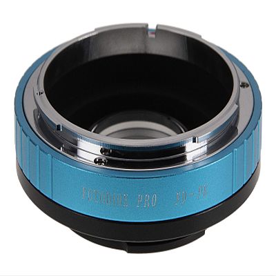 Fotodiox Pro Lens Mount Adapter, Canon FD, FL Lens to Pentax K (PK) DSLRs Camera, FD-PK Pro, Black