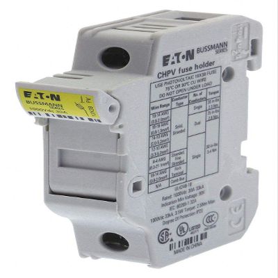 COOPER BUSSMANN - CHM1DU - FUSE HOLDER, 10MM X 38MM, DIN RAIL by Cooper Bussmann