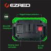 EZ RED XLM500-GR Rechargeable Magnetic Logo Work Light, Black/ Green view 3