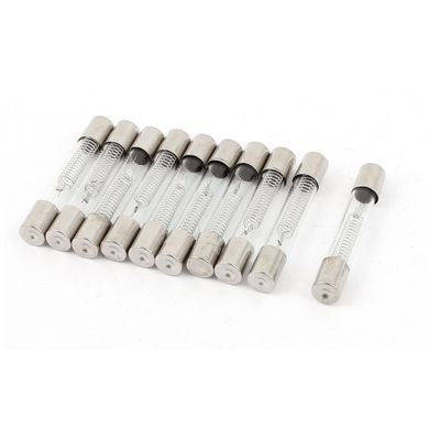 Aexit 5KV 0.9A Fuses Microwave Protection Fast Blow Glass Fuse Tube Cartridge Fuses 6x40mm 10pcs