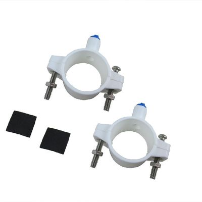 Lemoy RO Water Filters Drain Saddle Valve with 1/4 inch Quick Connect for Reverse Osmosis (RO) Systems (2 pcs)