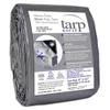 Kotap 6 x 10 Ft. Heavy-Duty Protection/Coverage Tarp, Superior Weave for Greater Longevity, 10-mil Multi-Use, Waterproof, TRS-0610, Silver (1-Pack) view 1