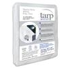Kotap 20 x 25 Ft. Heavy-Duty Protection/Coverage Tarp, Superior Weave for Greater Longevity 8-mil, Multi-Use, Waterproof, White, 1-Pack (TRW-2025) view 1
