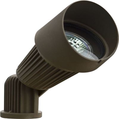 Dabmar LV203-BZ Hooded Mini Spot Light, 20W 12V Mr16, Bronze Finish
