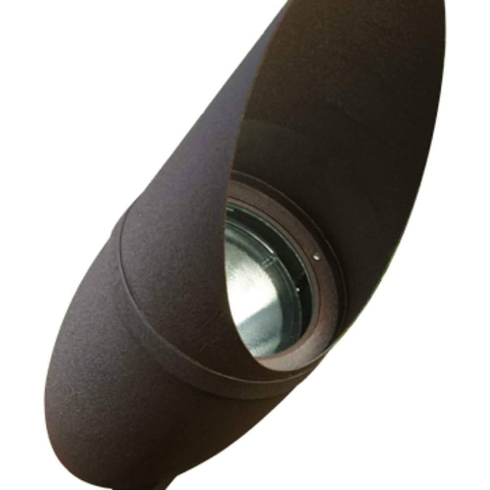 Dabmar Lighting DPR41-HOOD-BZ Par 38 Hooded Spot Light, Bronze Finish