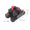 WINOMO 120Amp Circuit Breaker Inline Fuse Inverter with Manual Reset for Car Boat Audio view 2