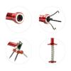 Enbar Flexible Claw Pickup Tool with Magnet, Magnetic Pickup Tool, 4-Finger Claw, Rustless SpringClaw-Type Magnetic Pick-up Tool, for Garbage Pick up view 3