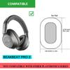 BackBeat Pro 2 Earpads, JARMOR Replacement Protein Leather & Memory Foam Ear Cushion Pad Cover for Plantronics BackBeat Pro 2.0 Wireless Noise Cancelling Headphones (Brown) view 2