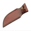 8" Brown Leather Sheath view 1
