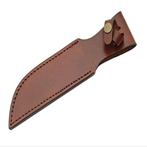 10" Brown Leather Sheath