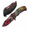 4.75" RED CAT EYE FOLDER view 1