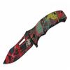4.75" RED CAT EYE FOLDER view 2