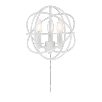 Savoy House FLG-103-WH North 3-Light Kit, LED 60 Total Watts, White