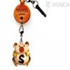 VANCA Alphabet Pig S Leather Animal Earphone Jack Accessory / Dust Plug / Ear Cap / Ear Jack Made in Japan #47679 view 1