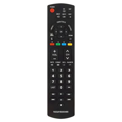 New N2QAYB000485 Replaced Remote fit for PANASONIC LED LCD Plasma Viera Smart TV TC-P50U2 TC-P50X2 TC-P54S2 TC-P58S2 TC-P65S2 TH-32LRU20 TH-37LRU20 TH-42LRU20 TC-42PX34 TH-32LRH30U N2QAYB000570