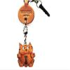 Alphabet Cat I Leather Animal Earphone Jack Accessory / Dust Plug / Ear Cap / Ear Jack *VANCA* Made in Japan #47639 view 1