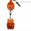 Alphabet Cat J Leather Animal Earphone Jack Accessory / Dust Plug / Ear Cap / Ear Jack *VANCA* Made in Japan #47640 view 1