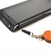 Alphabet Cat O Leather Animal Earphone Jack Accessory / Dust Plug / Ear Cap / Ear Jack *VANCA* Made in Japan #47645 view 3