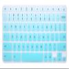 YYubao Silicone Keyboard Skin Compatible for Acer Chromebook R11 CB3-131 CB5-132T, 2017 Acer Premium R11 Convertible, Acer Chromebook R13 CB5-312, Acer Chromebook 14 CB3-431 CP5-471 (Ombre Mint Green) view 1